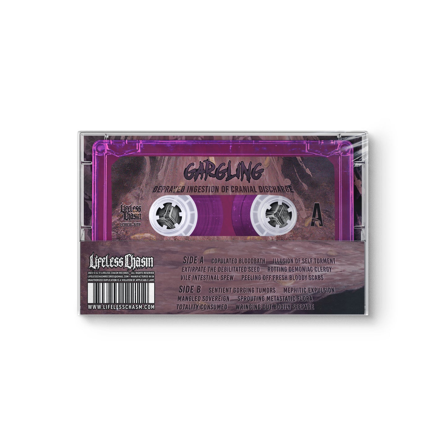 Gargling "Depraved Ingestion Of Cranial Discharge" CASSETTE