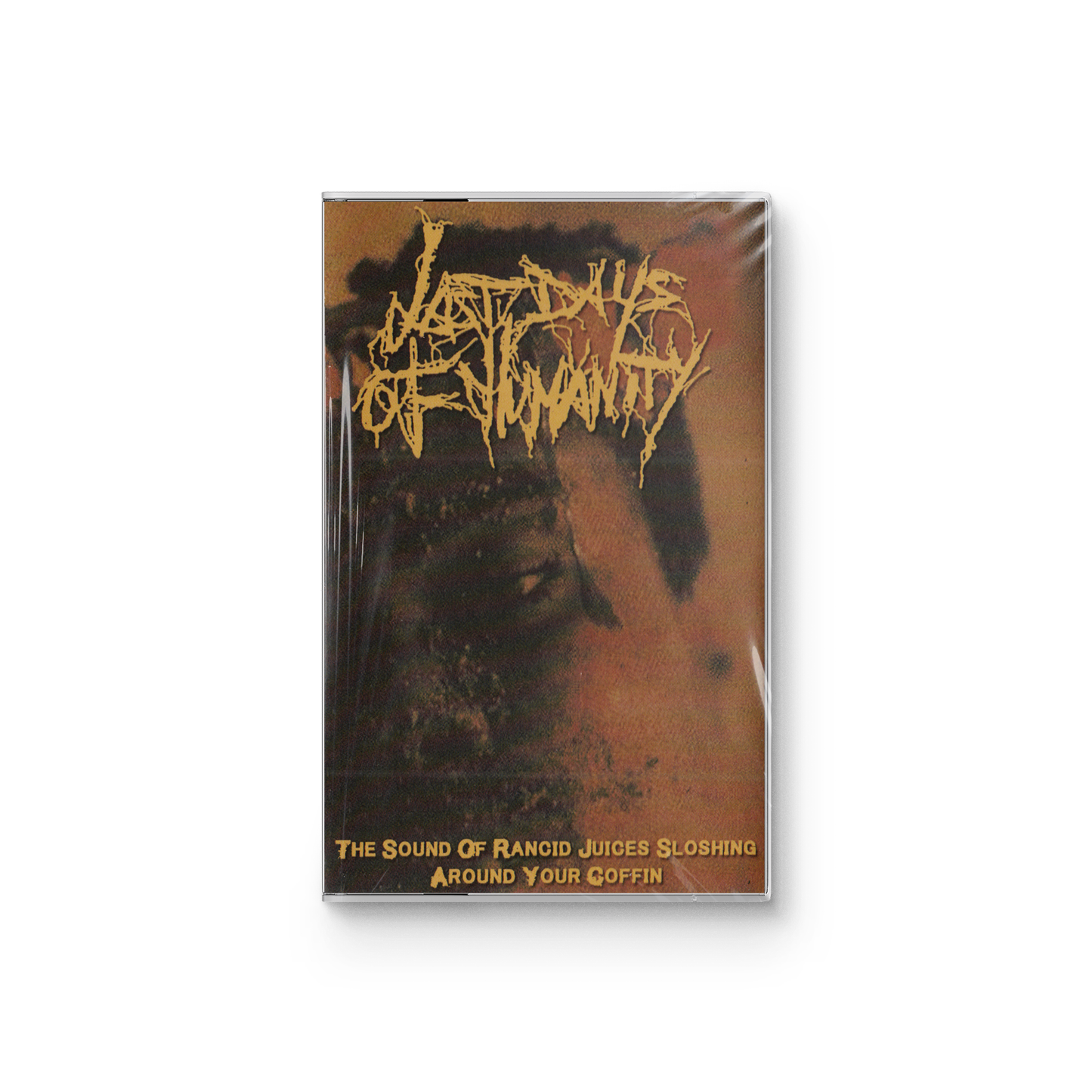 Last Days Of Humanity "The Sound Of Rancid Juices Sloshing Around Your Coffin" CASSETTE