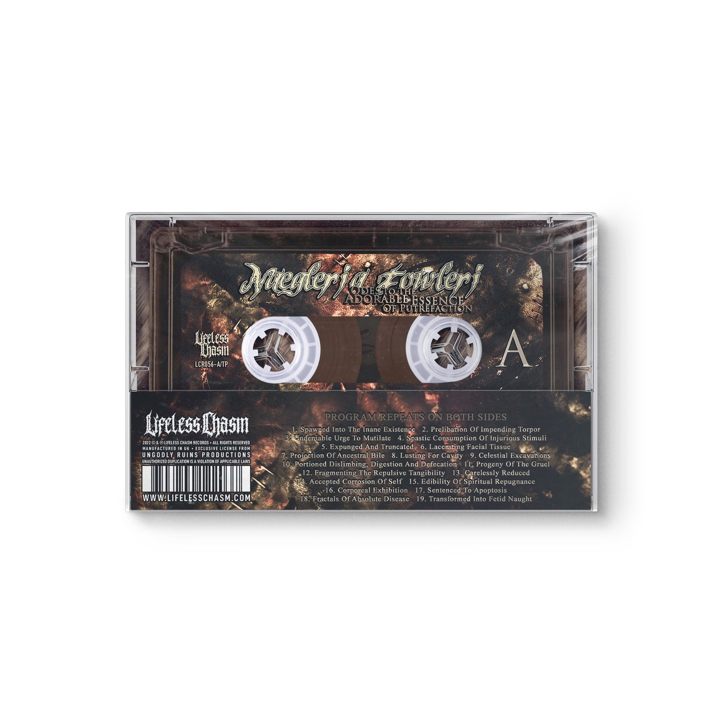 Naegleria Fowleri "Odes To The Adorable Essence Of Putrefaction" CASSETTE