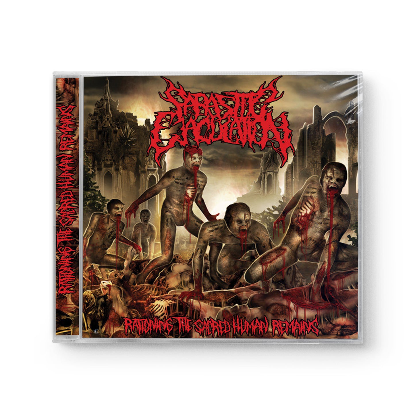 Parasitic Ejaculation "Rationing The Sacred Human Remains" CD