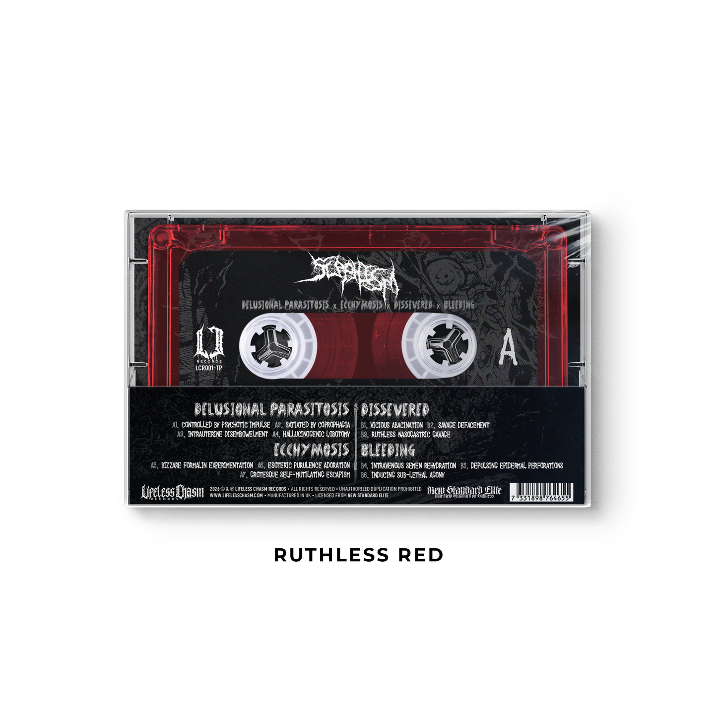 Delusional Parasitosis x Ecchymosis x Dissevered x Bleeding "Scaphism" CASSETTE