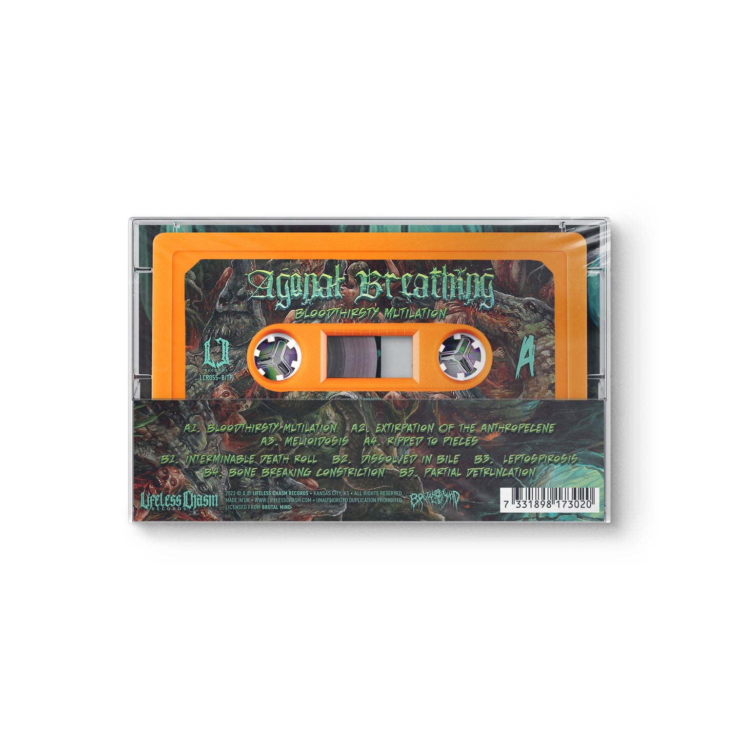 Agonal Breathing "Bloodthirsty Mutilation" CASSETTE