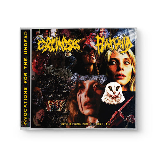 Carcinosis x Flaxgrind "Invocations Of The Undead" CD