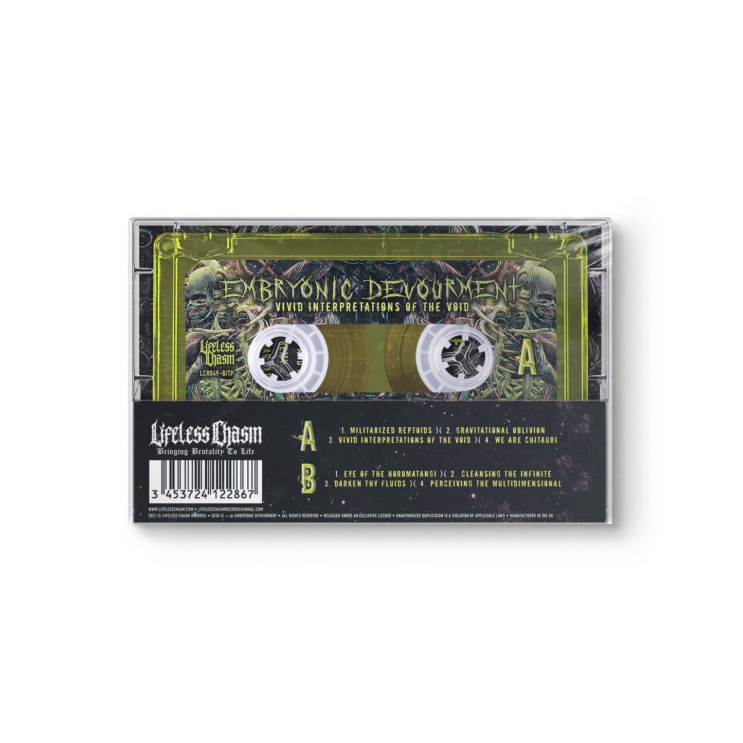 Embryonic Devourment "Vivid Interpretations Of The Void" CASSETTE