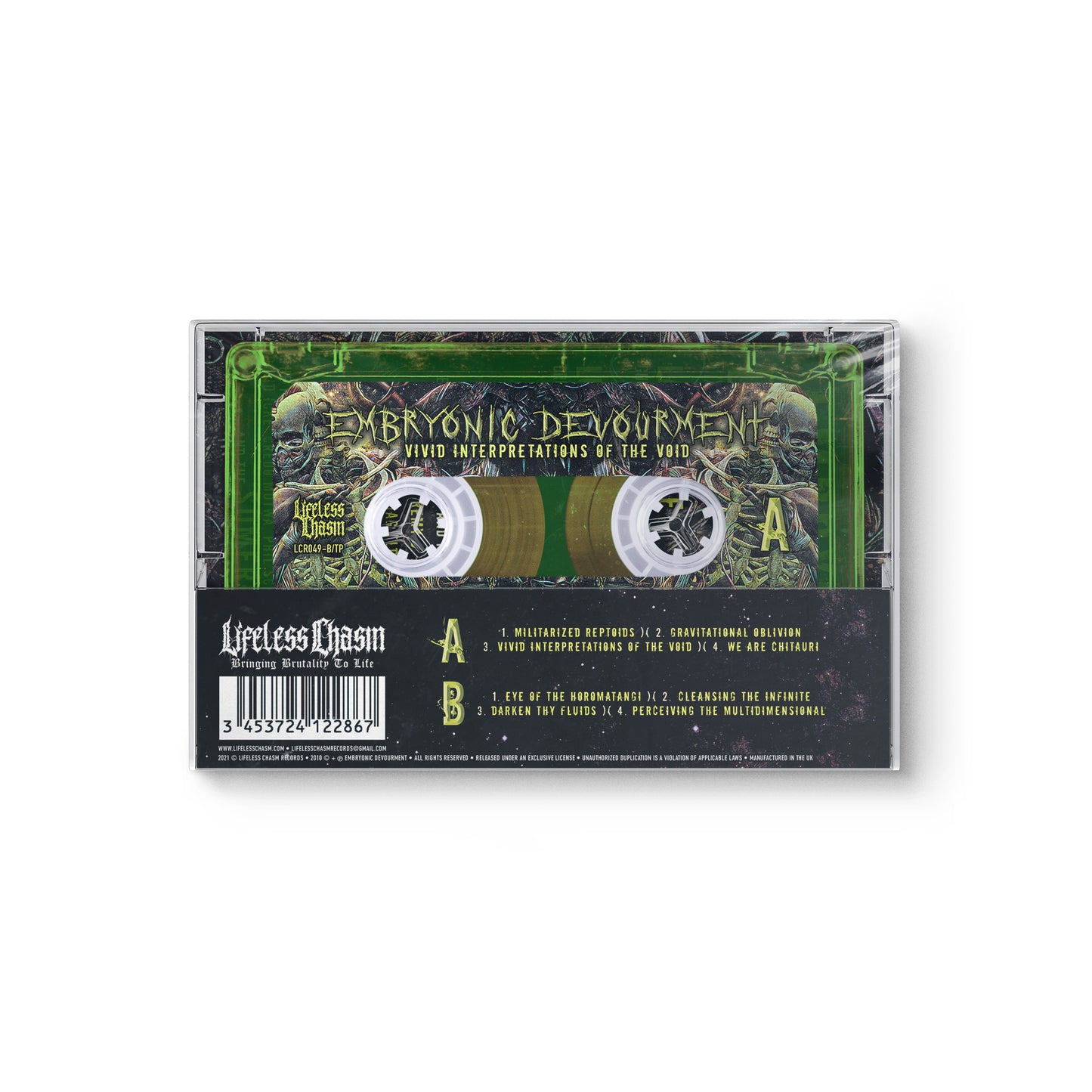Embryonic Devourment "Vivid Interpretations Of The Void" CASSETTE