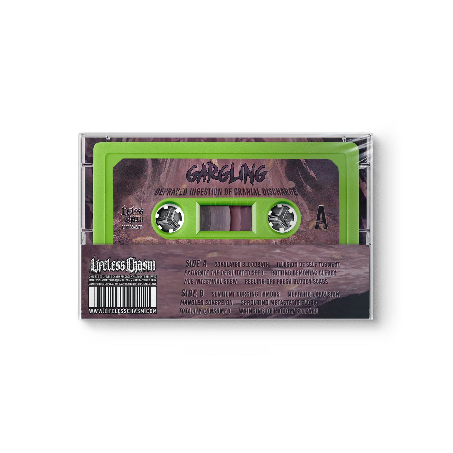 Gargling "Depraved Ingestion Of Cranial Discharge" CASSETTE