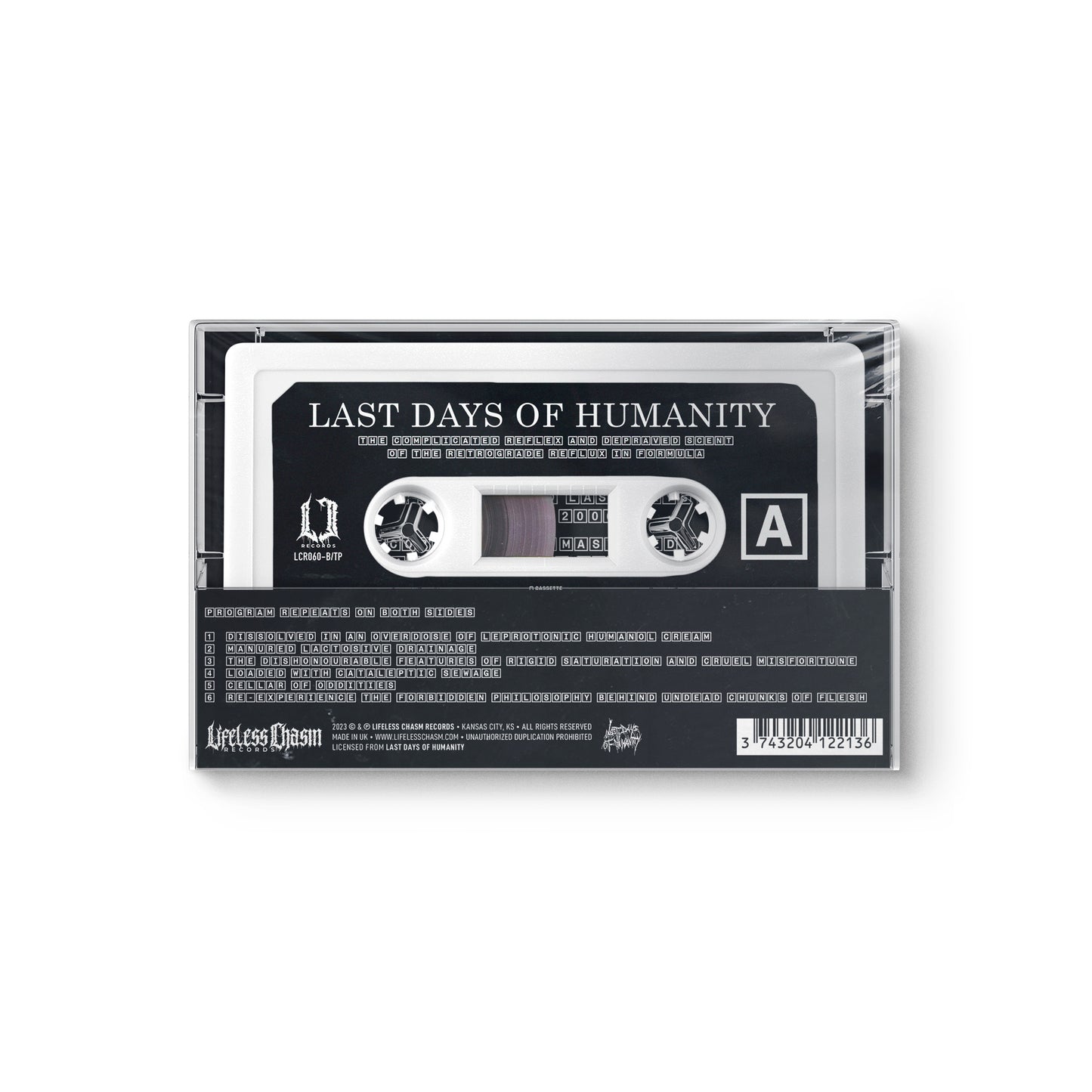 Last Days Of Humanity "The Complicated Reflex [...]" CASSETTE