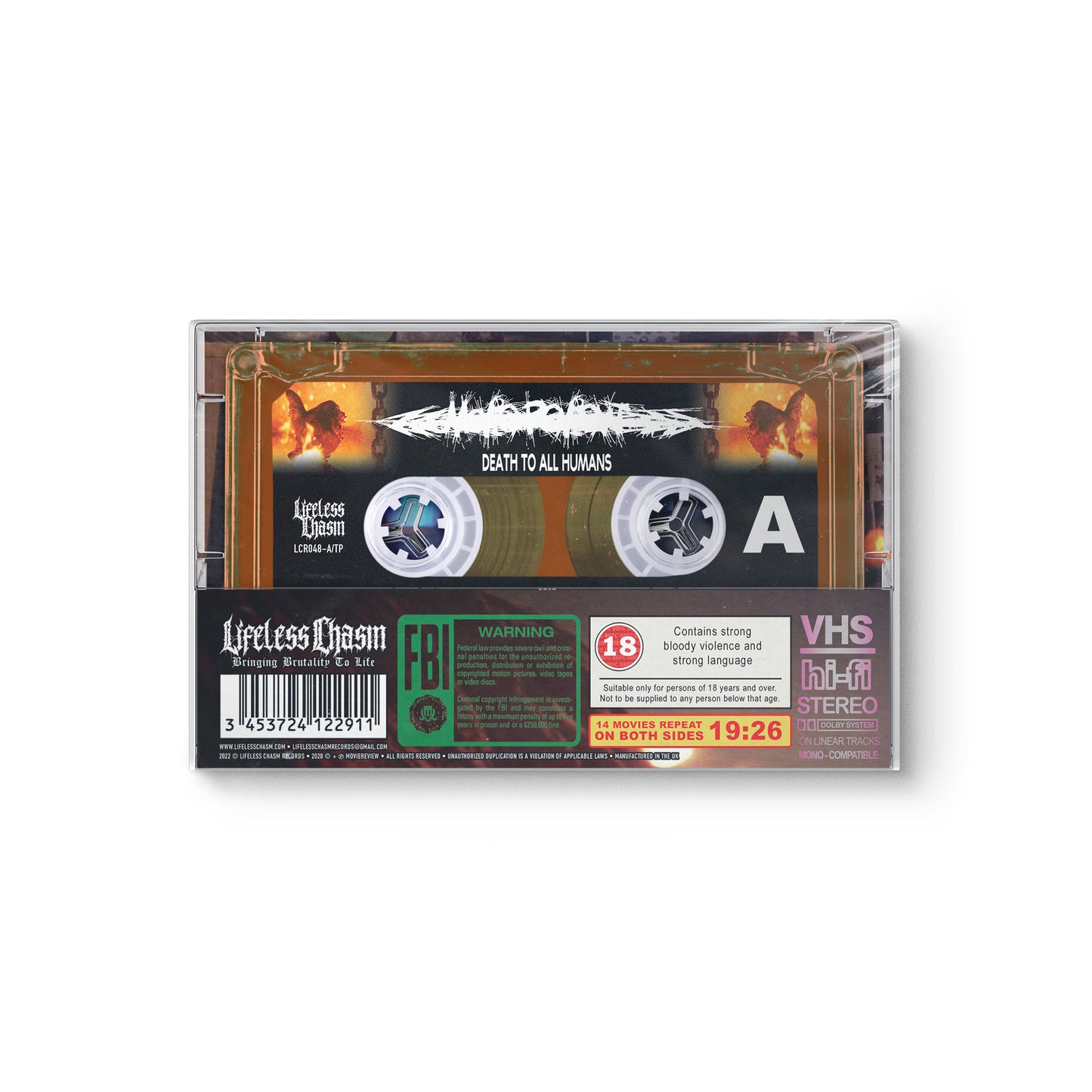 Moviereview "Death To All Humans" CASSETTE