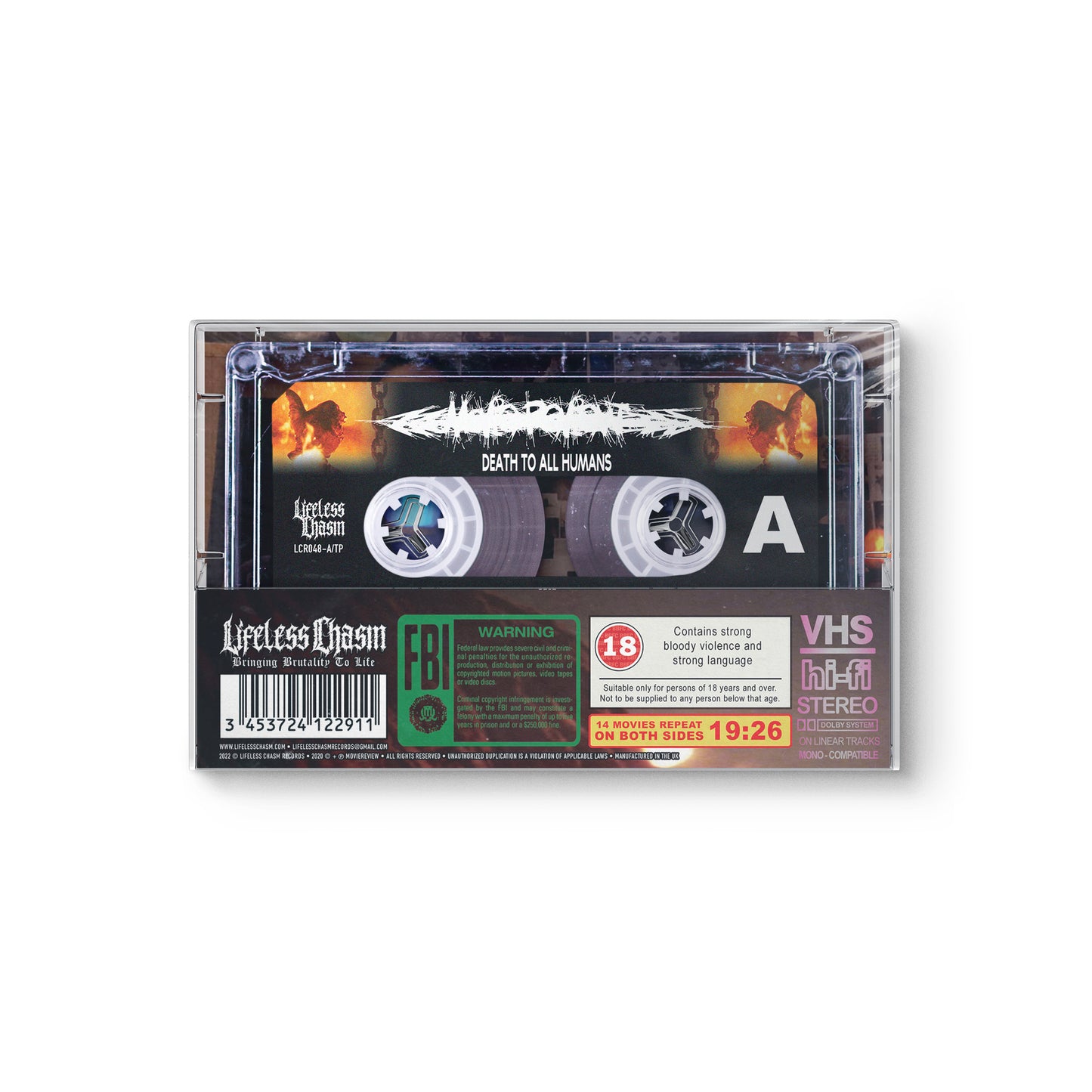 Moviereview "Death To All Humans" CASSETTE