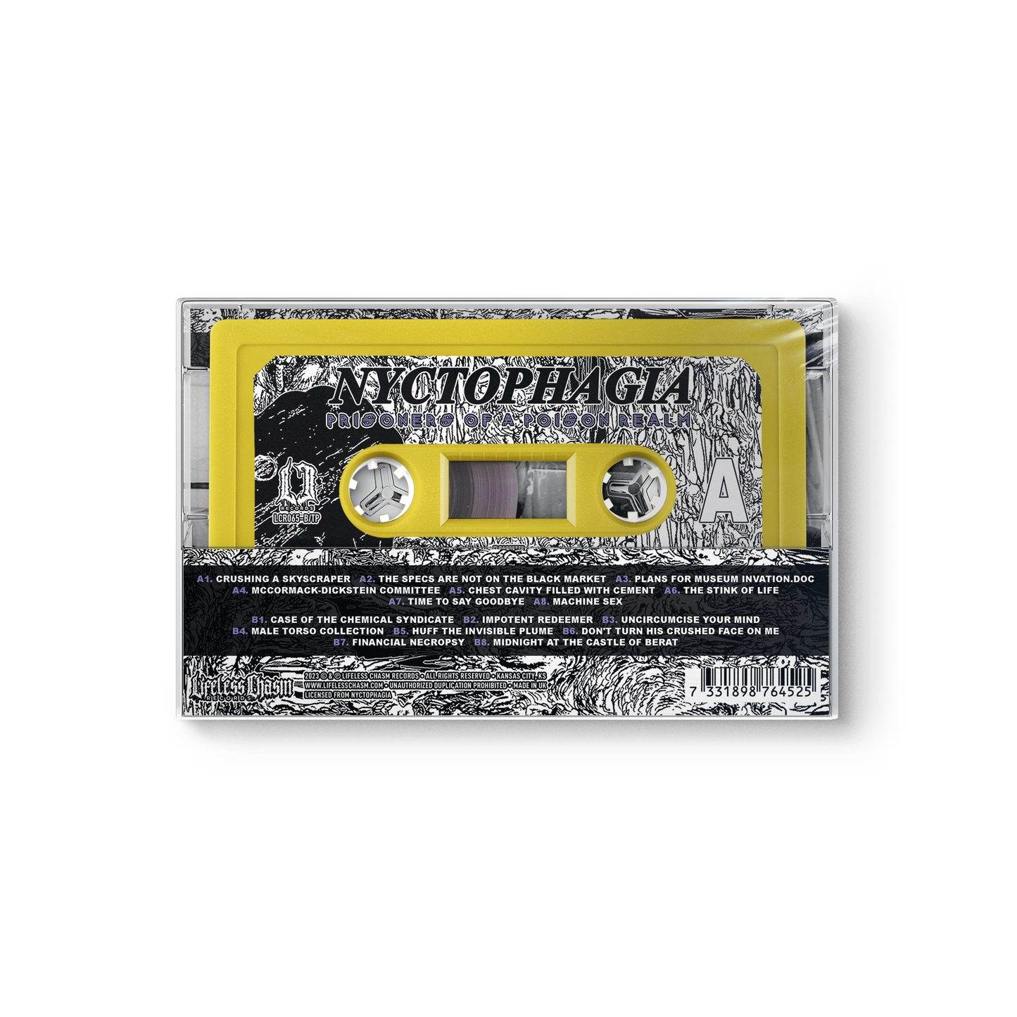 Nyctophagia "Prisoners Of A Poison Realm" CASSETTE