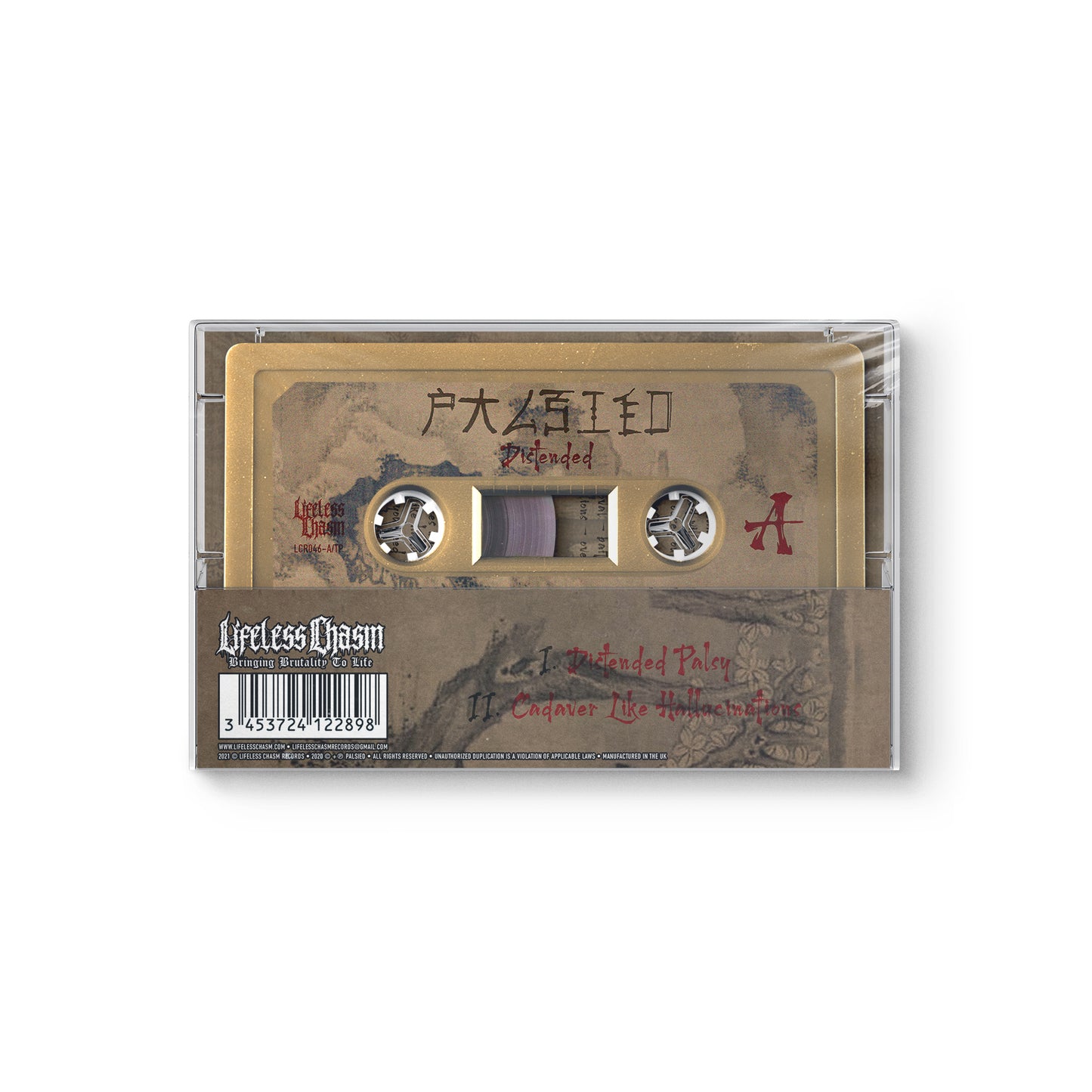 Palsied "Distended" CASSETTE